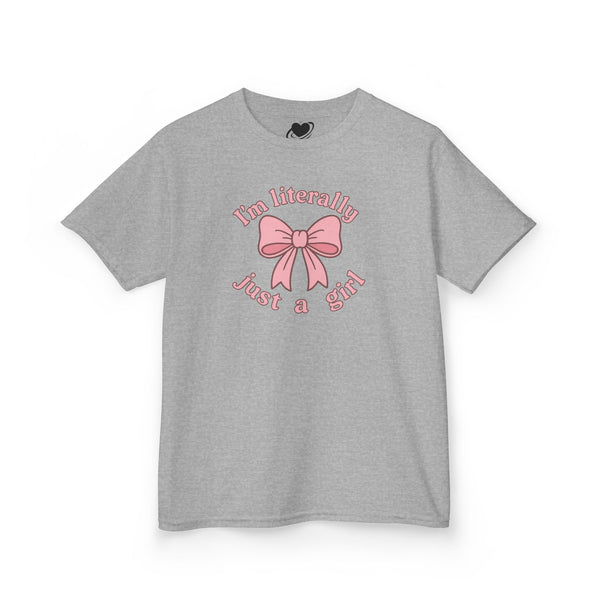 Literally Just a Girl Graphic Baby Tee
