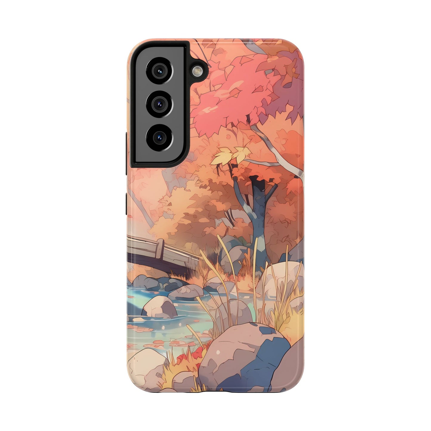 Amberglow - Anime Fall Phone Case