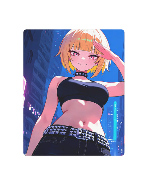 Night Runners - Anime Metal Poster