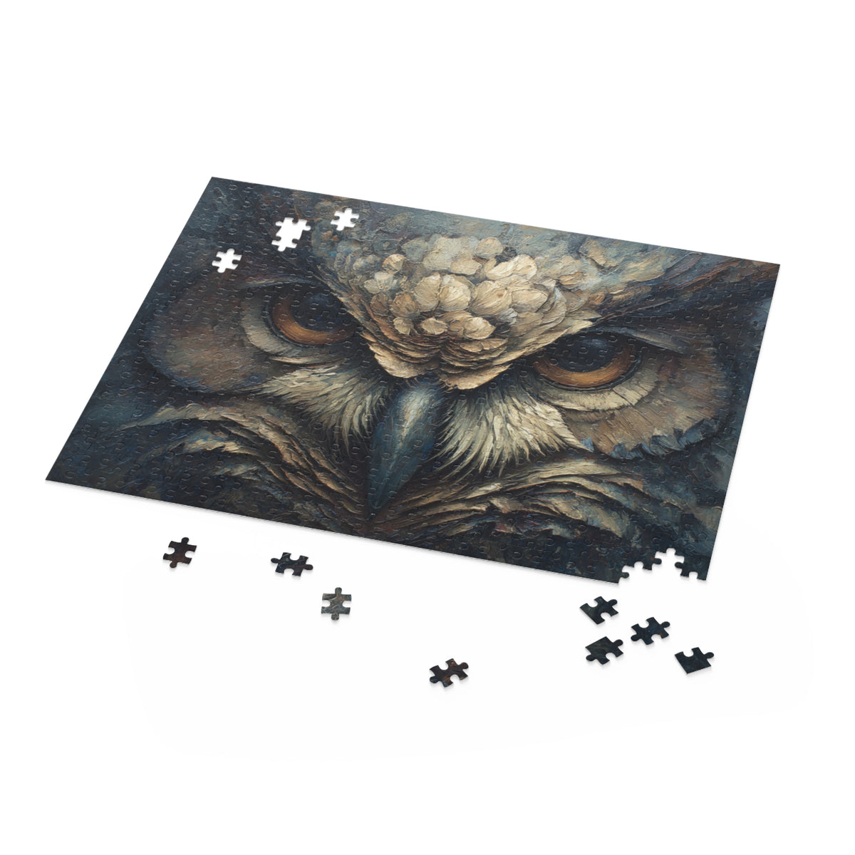 Watchful Gaze - Fantasy Art 3D Owl Puzzle