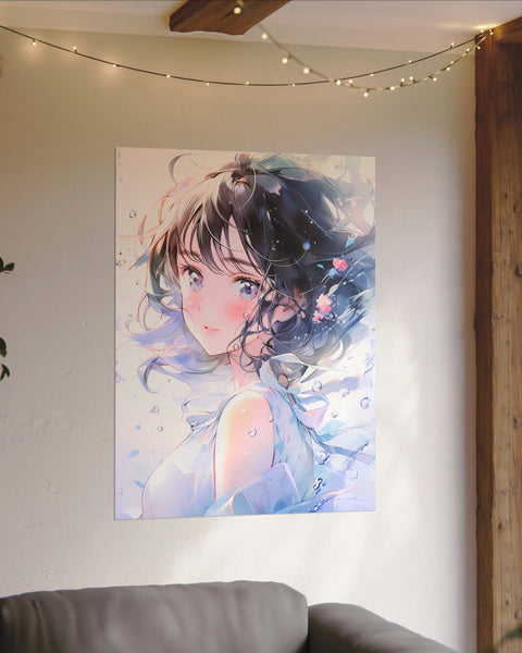 Love Undercurrent - Anime Watercolor Poster