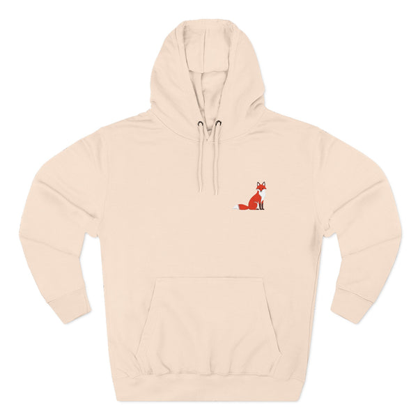 Wise One - Cute Embroidered Fox Hoodie