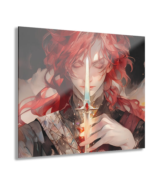 Identity Materia - Anime Glass Painting
