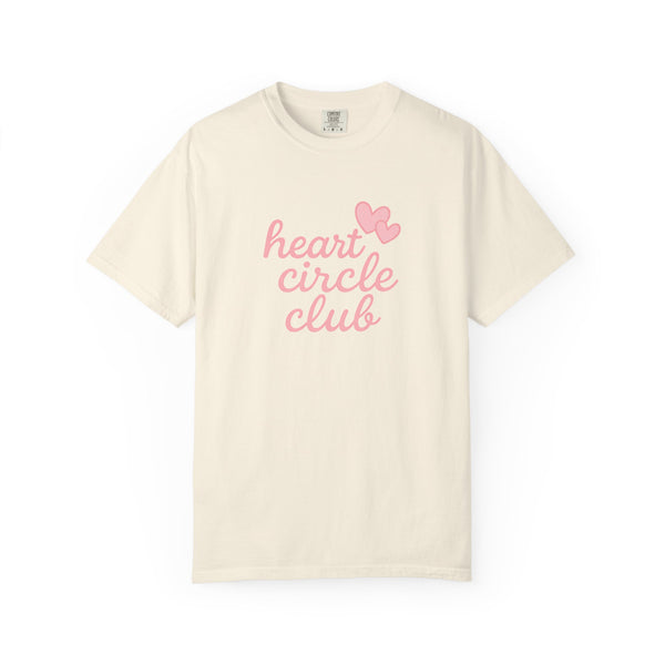 Heart Circle Club - Official Cute Graphic T-Shirt