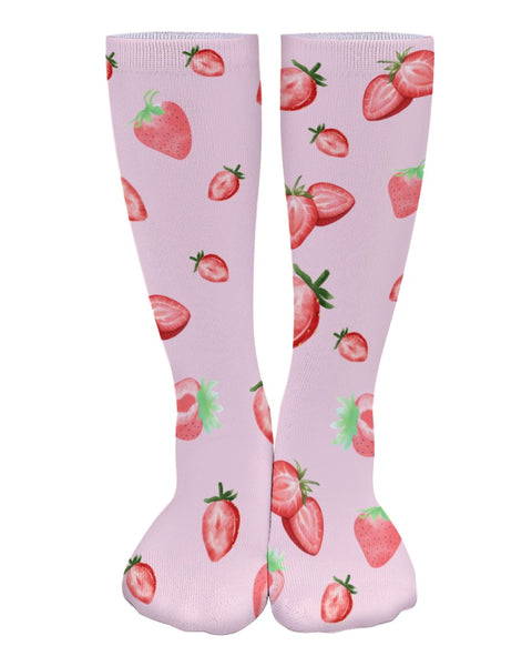 Strawberry Rain - Cute Anime Socks