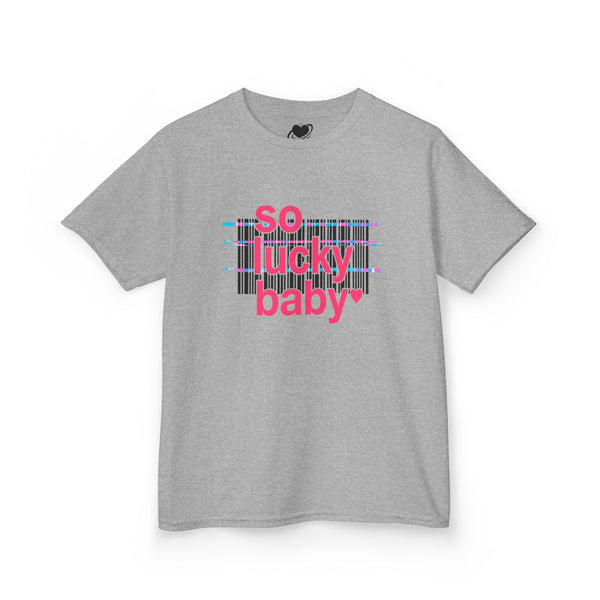 So Lucky Baby - Barcode Baby Tee