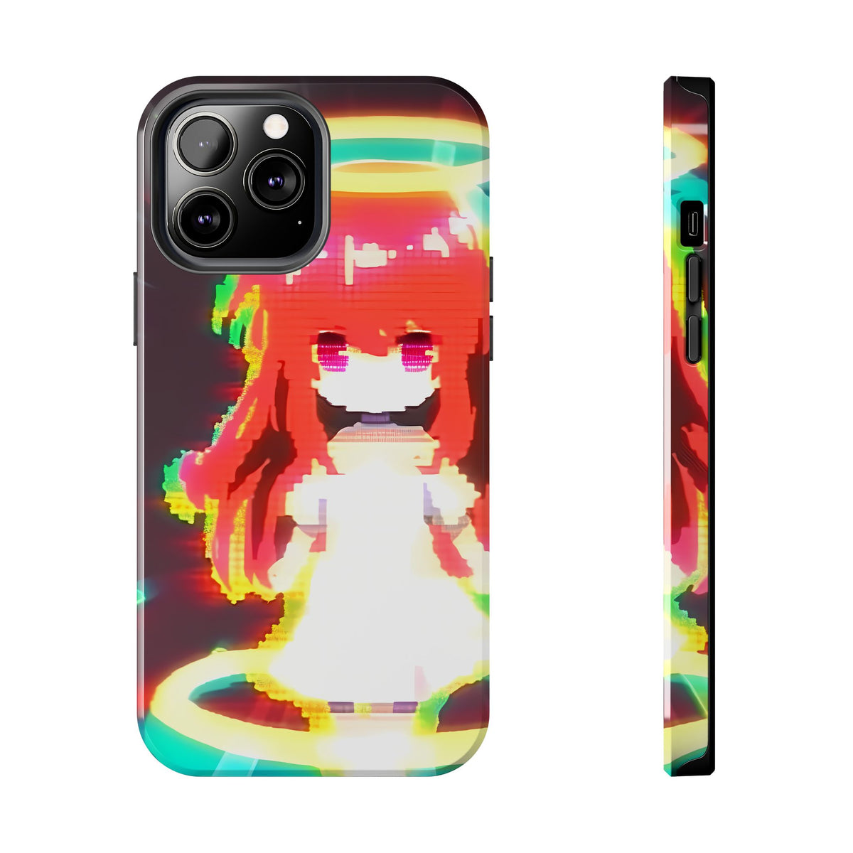 Pixelated Soul - Cute Anime Phone Case