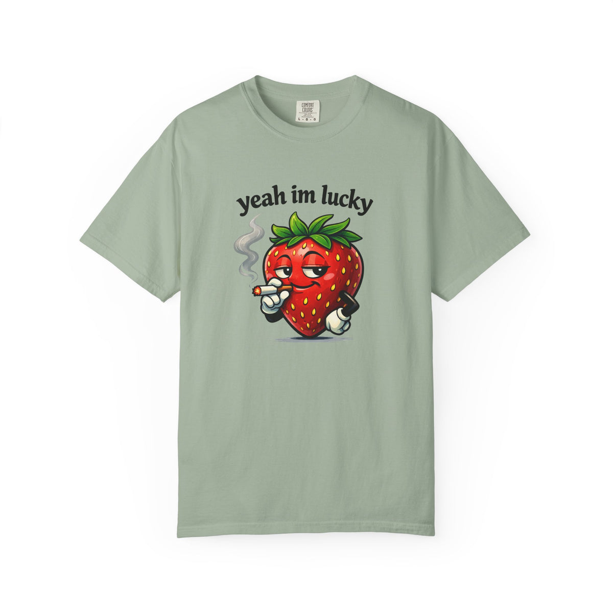 Yeah I'm Lucky - Cool Strawberry T-Shirt