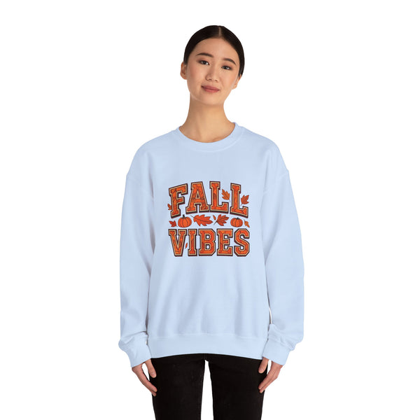 Fall Vibes - Cute Fall Graphic Sweatshirt