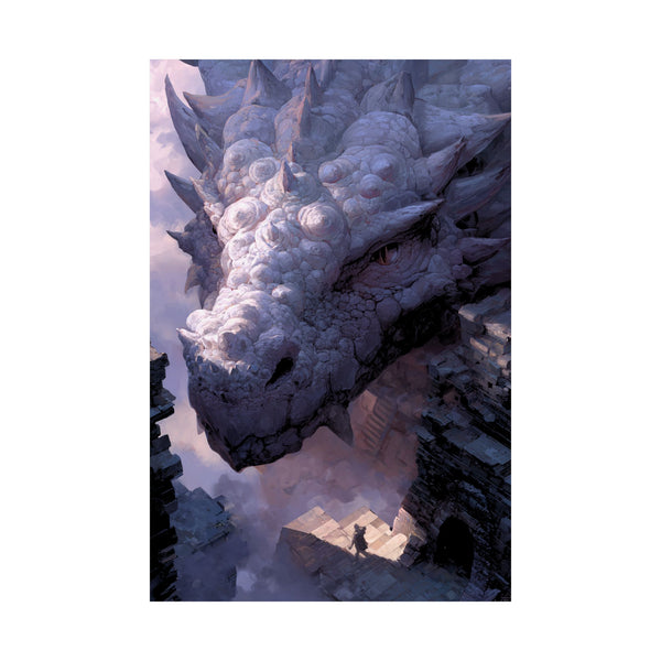 Cloud Sentry - Fantasy Dragon Poster