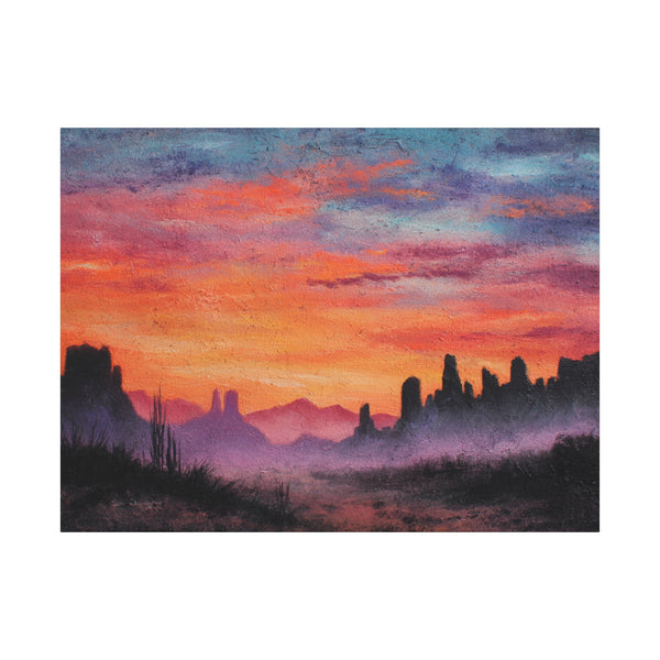 Last Light - Textured Fantasy Wall Art