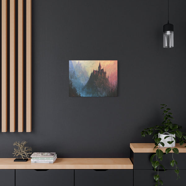 Pillar Keep - Textured Fantasy Wall Art