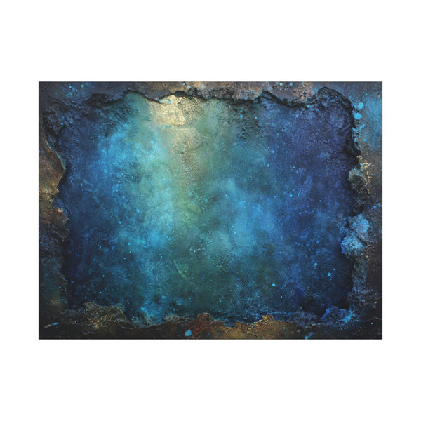 Galaxy Doorway - Abstract Textured Wall Art