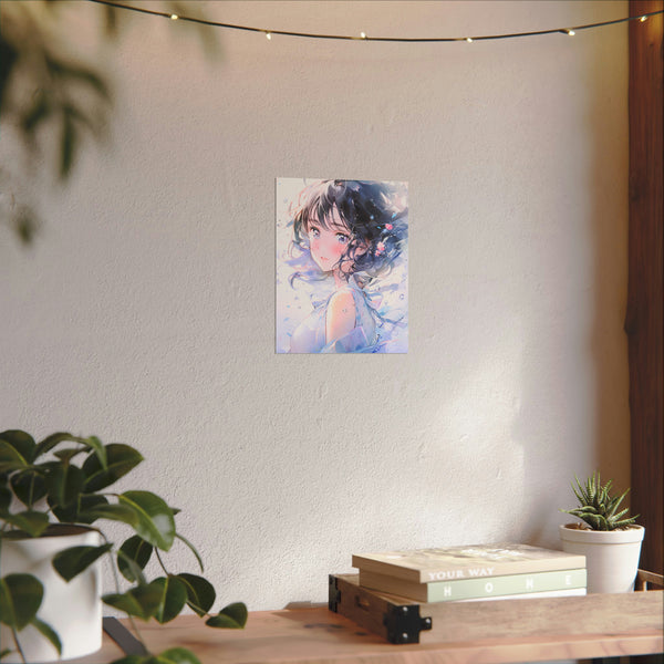 Love Undercurrent - Anime Watercolor Poster
