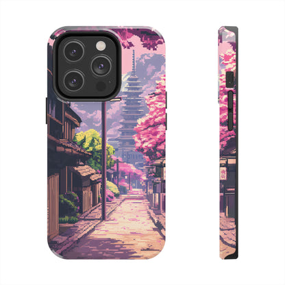 Temple Street - Anime Cherry Blossom Phone Case