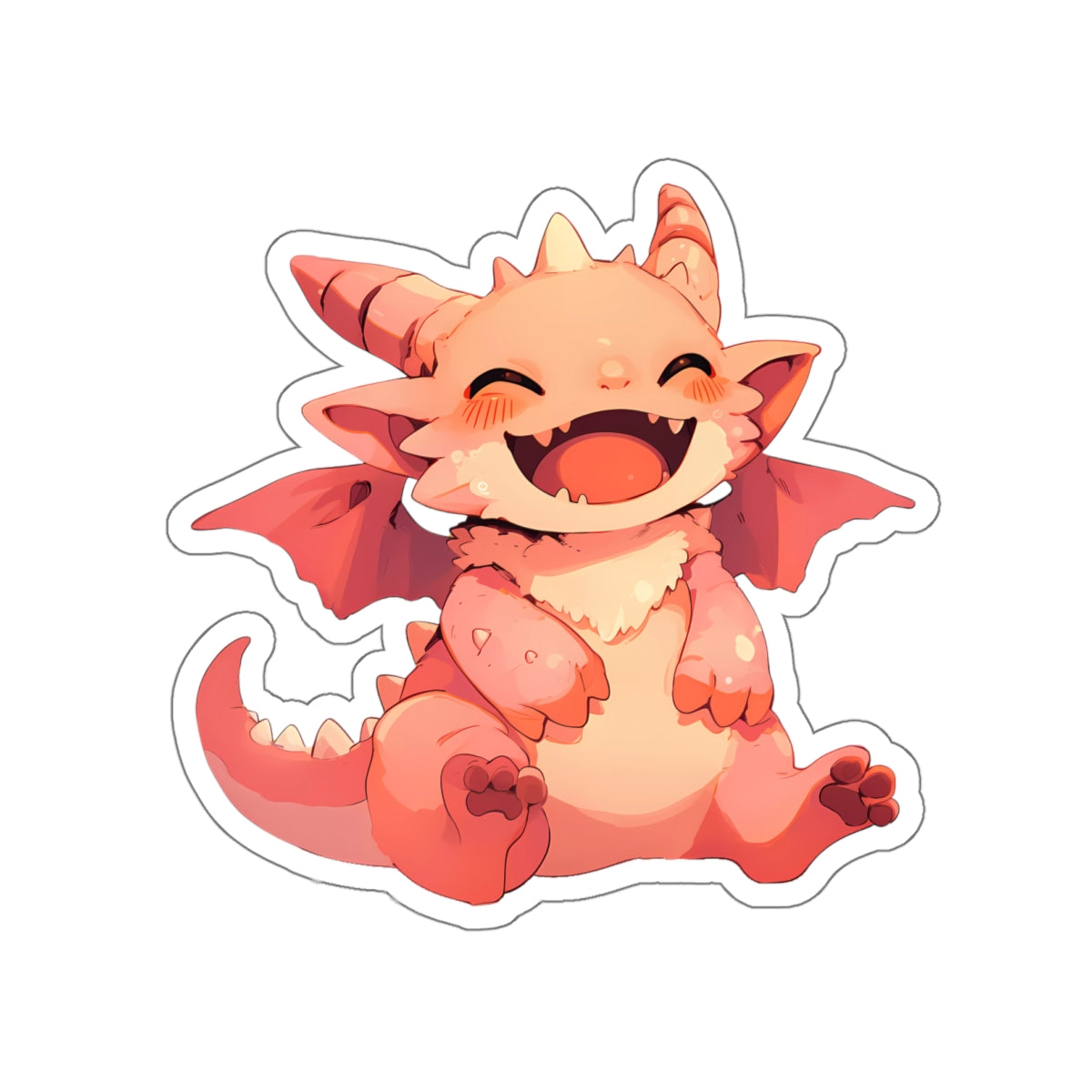 Borpo The Vault Dragon - Cute Anime Sticker