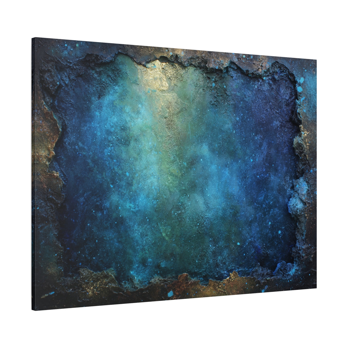 Galaxy Doorway - Abstract Textured Wall Art