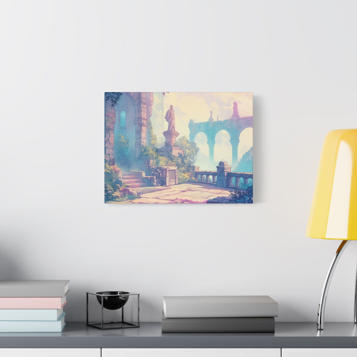 Shattered Citadel Ramia Anime Canvas Print
