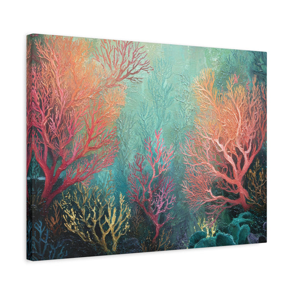 Rainbow Reef - Textured Undersea Wall Art