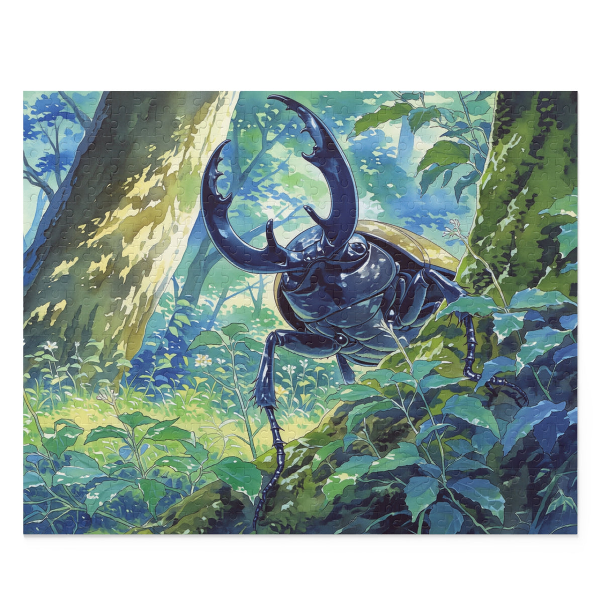 Forest King - Anime Beetle Puzzle