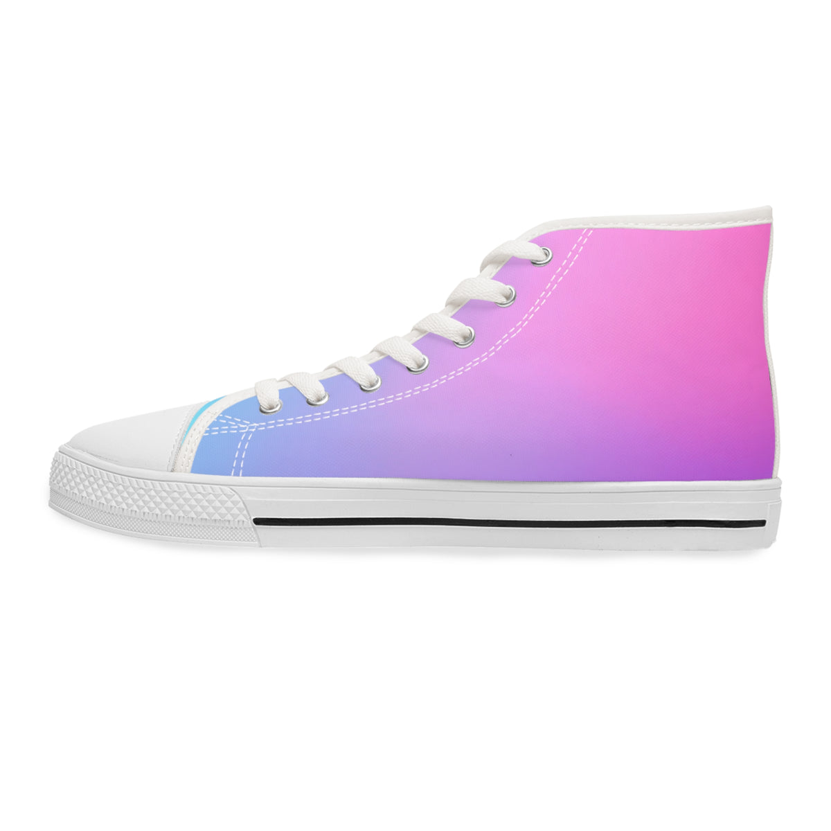 Fine Night - Prismatic High-Top Sneakers