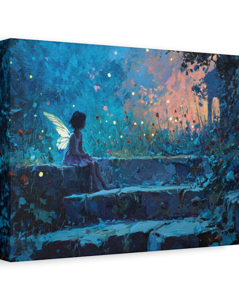 Garden Fairy - Nightscape Fantasy Wall Art