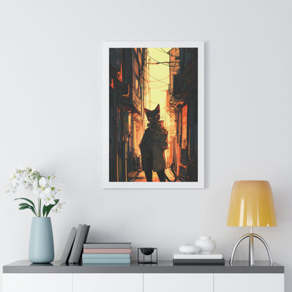 Alley Cat - Anime Framed Poster