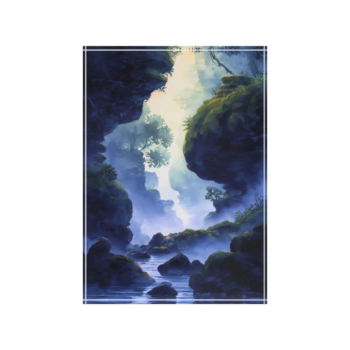 Shallows Reader - Dreamblock Acrylic Block Art