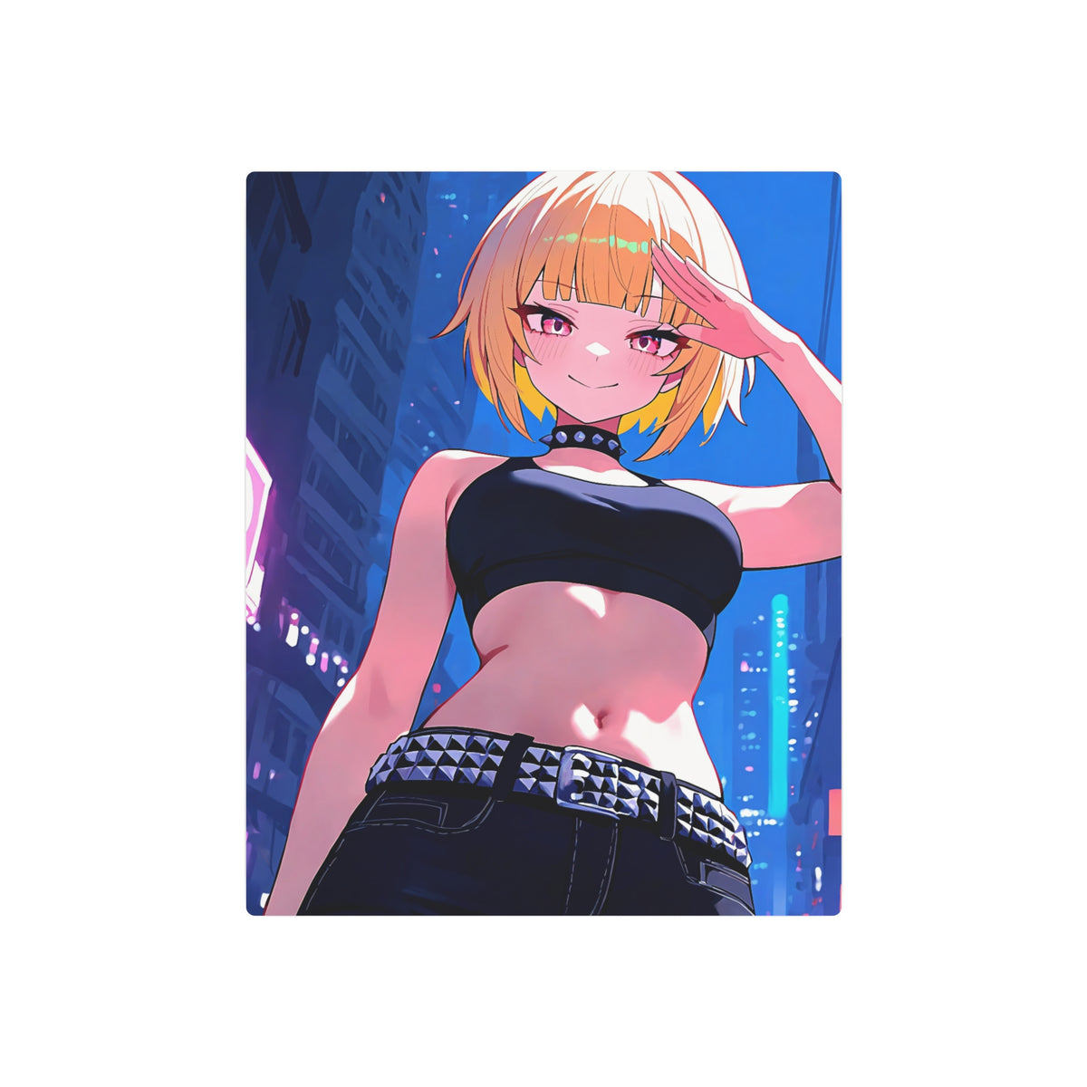 Night Runners - Anime Metal Poster