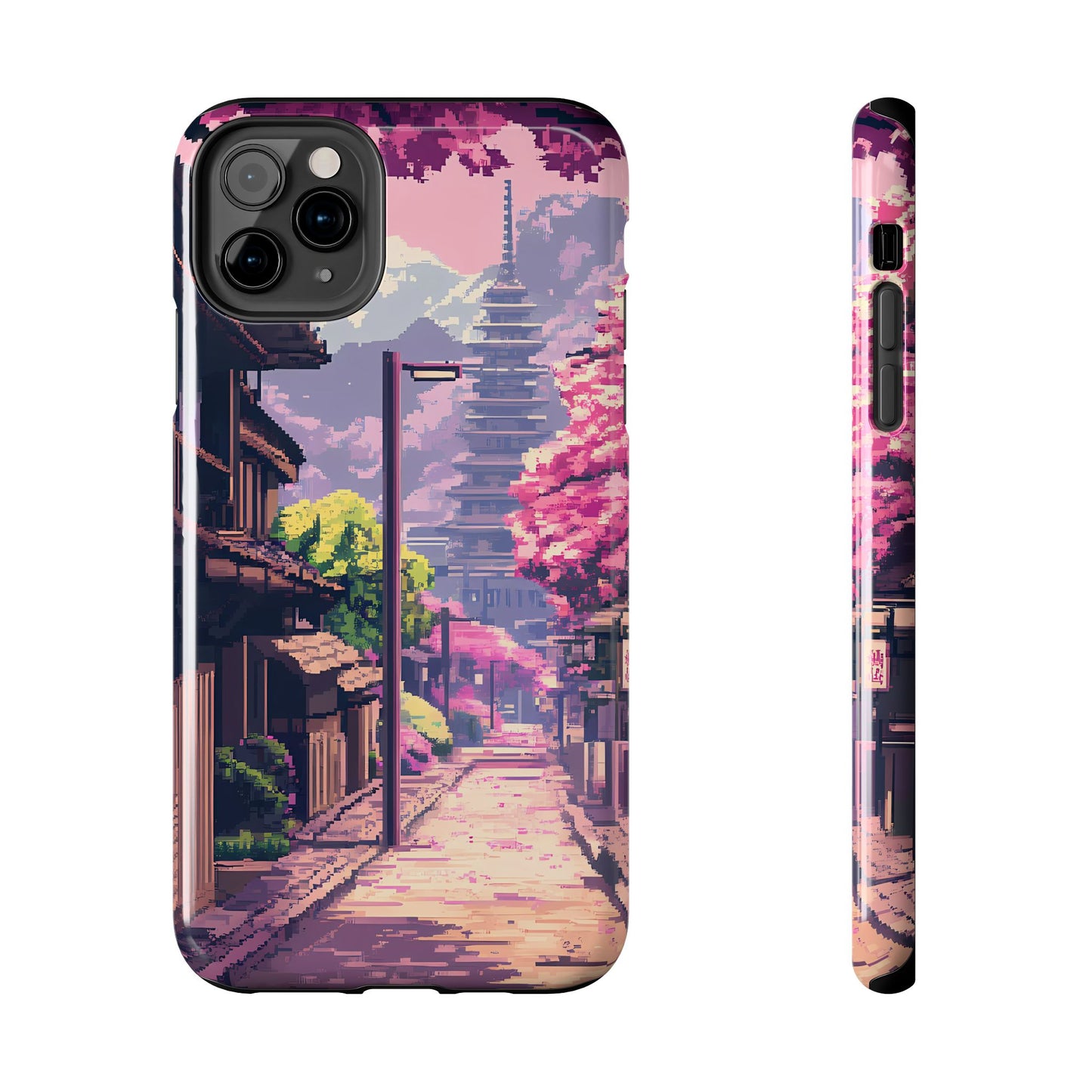 Temple Street - Anime Cherry Blossom Phone Case