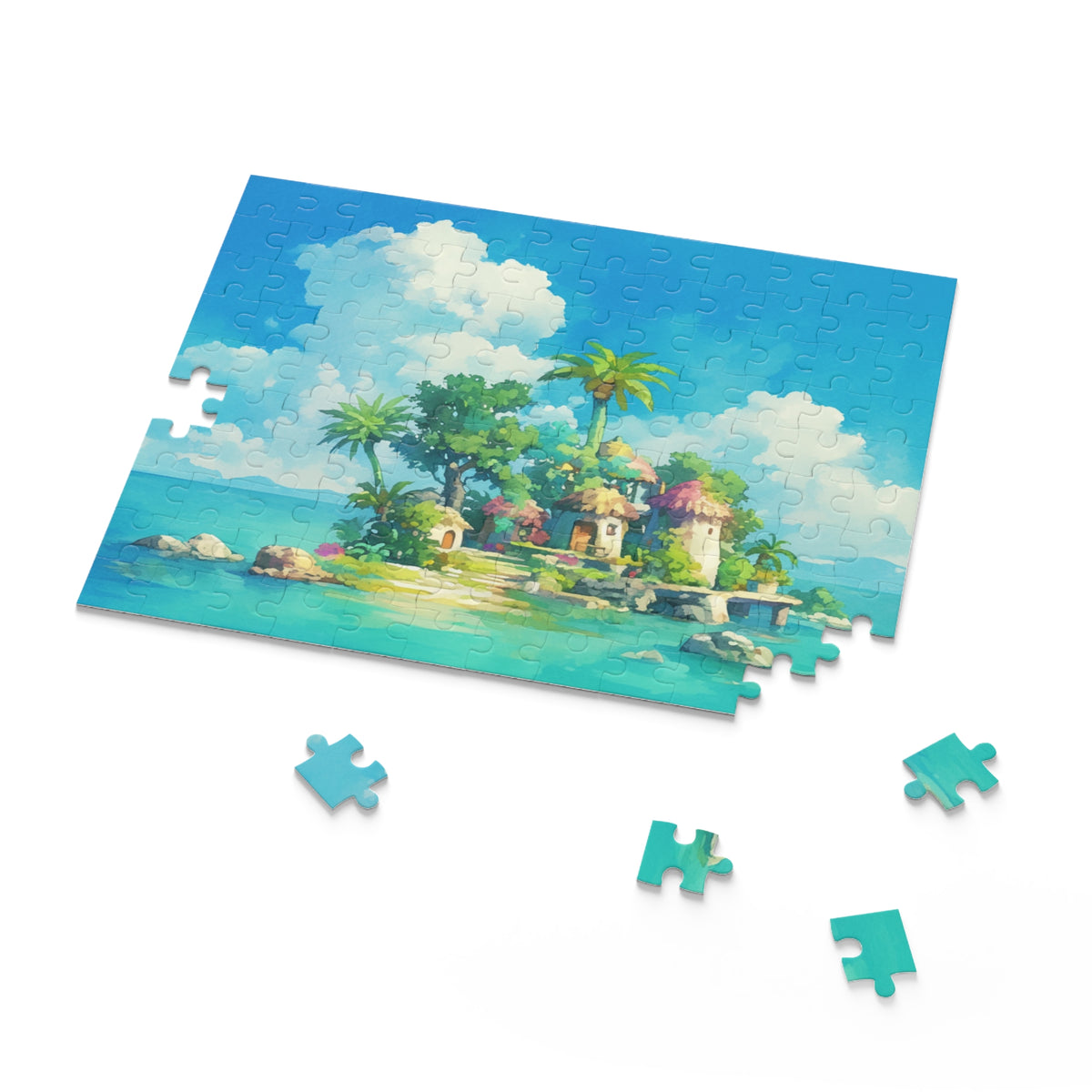 Tropical Sanctuary - Anime Summer Puzzle
