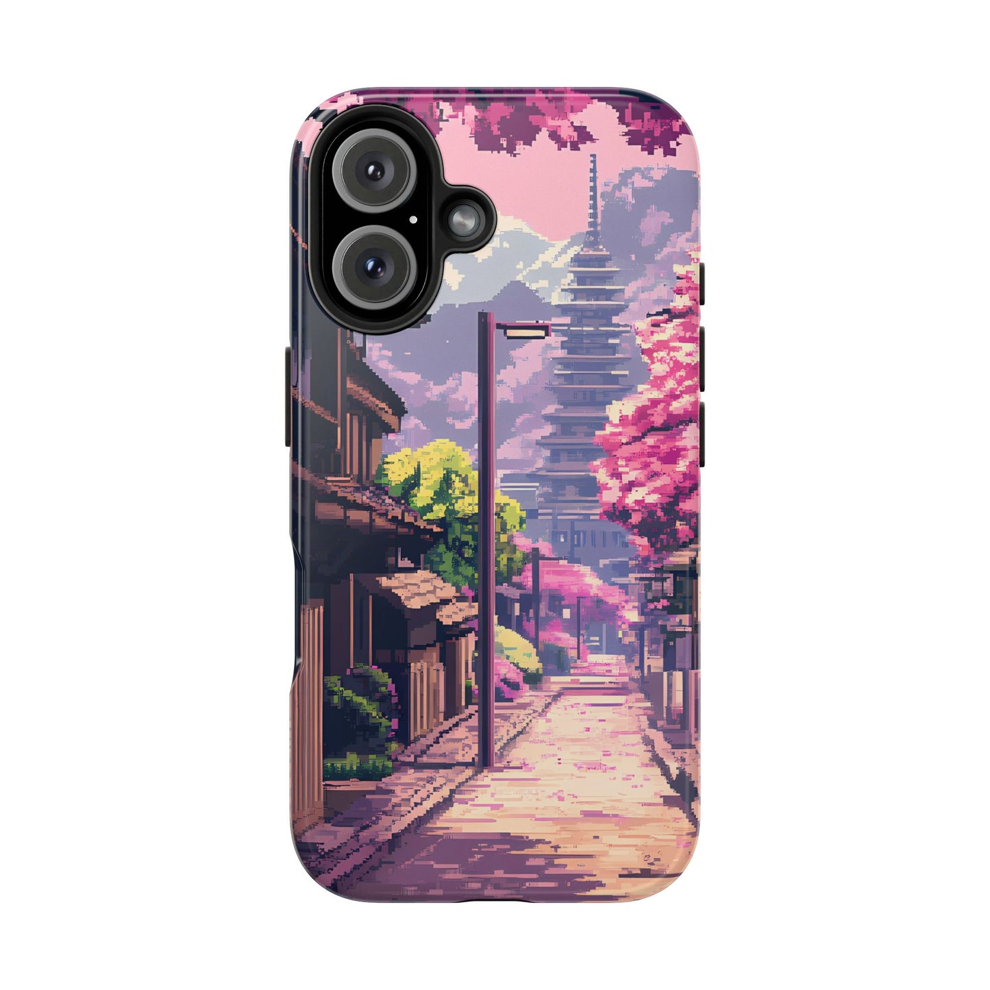 Temple Street - Anime Cherry Blossom Phone Case