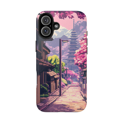 Temple Street - Anime Cherry Blossom Phone Case