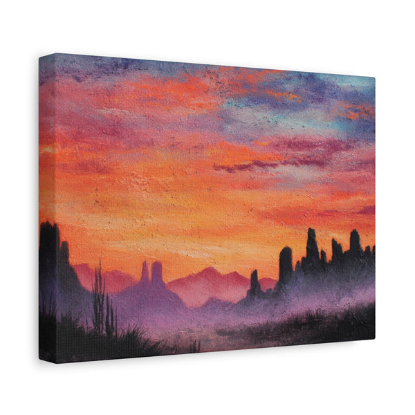 Last Light - Textured Fantasy Wall Art
