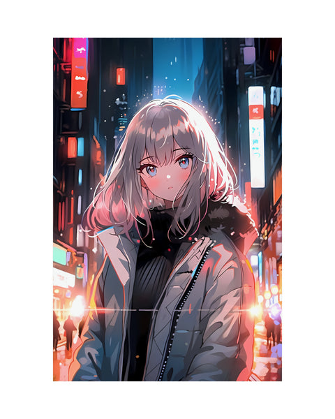 Chance Encounter - Aesthetic Anime Poster