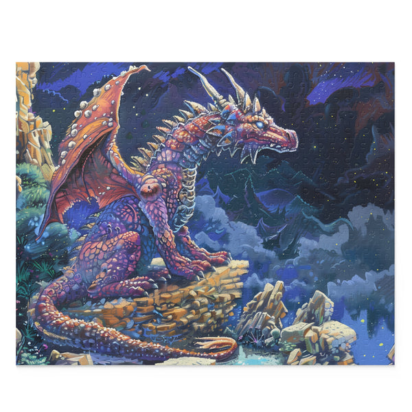 Gemstone Dragon - Aesthetic Fantasy Puzzle
