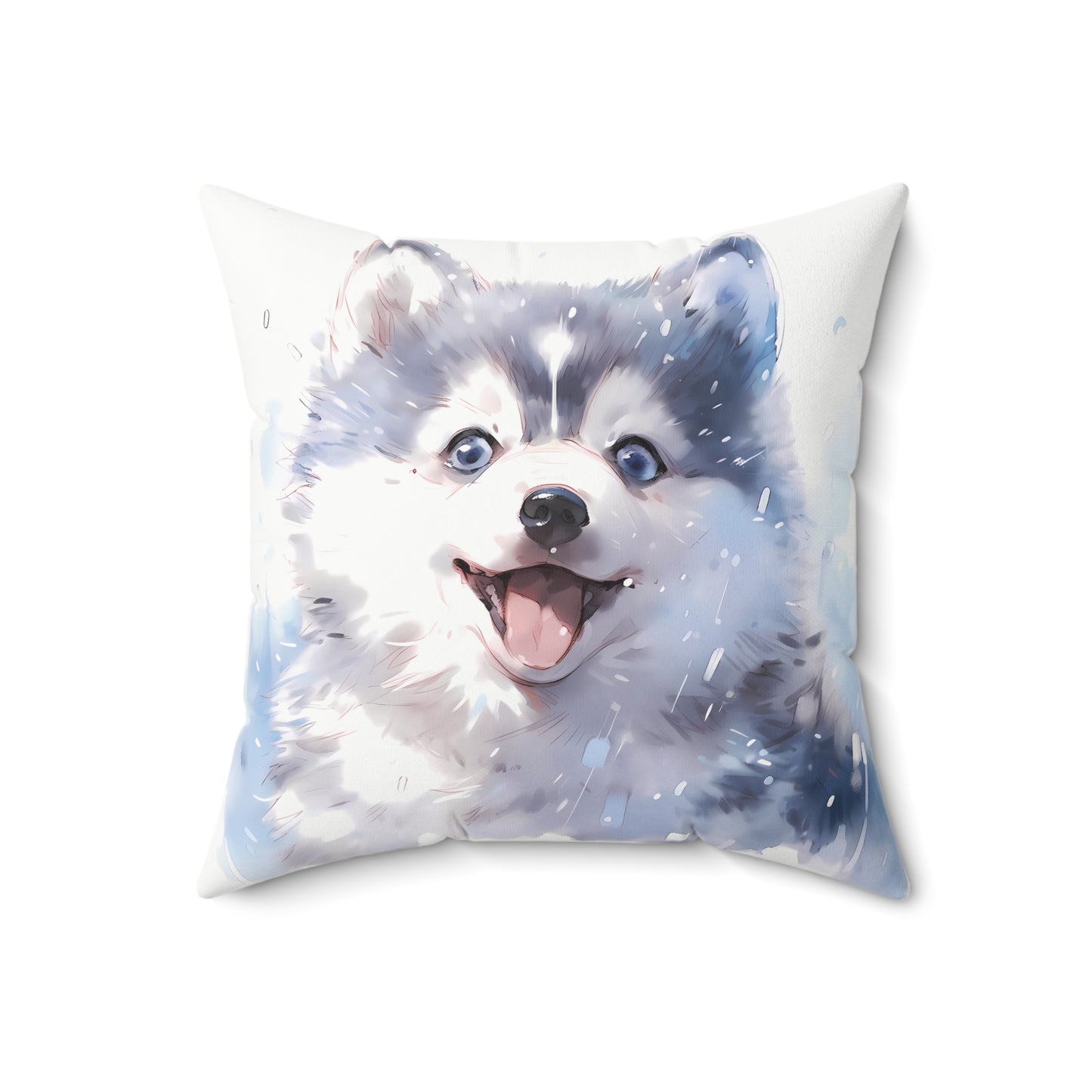 Wolf of Winter - Anime Throw Pillow