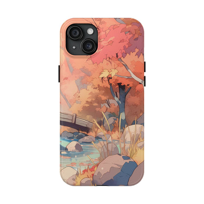 Amberglow - Anime Fall Phone Case