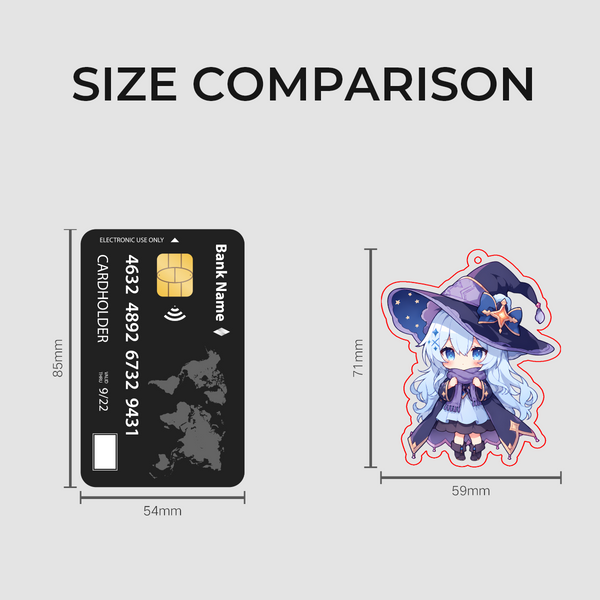 Skala The Sorceress - Cute Anime Keychain