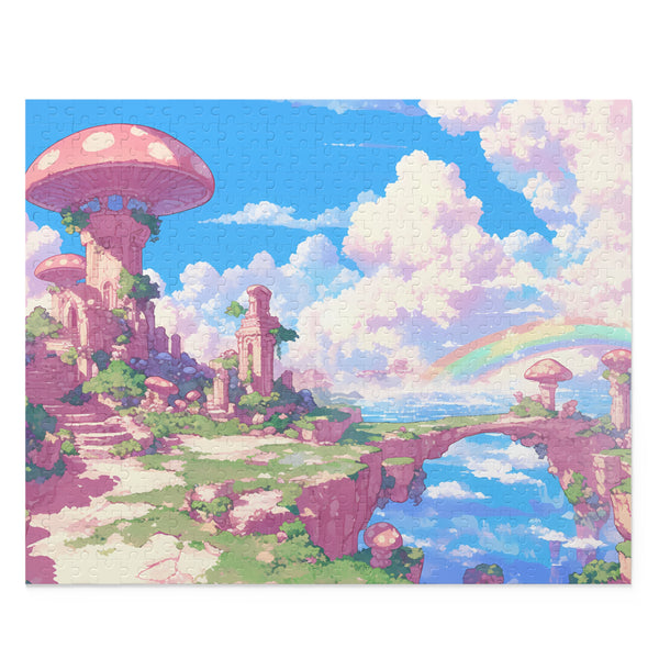 Mushroom Temples - Light Fantasy Puzzle