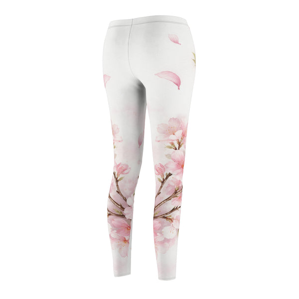 Painted Spring - Cute Cherry Blossom Leggings