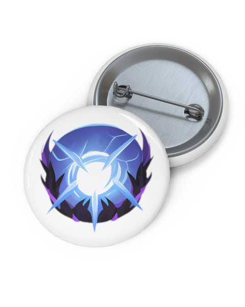 Lightning Element Sigil - Button Pin