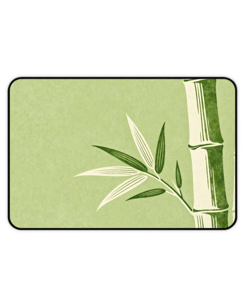 Japanese Bamboo Desk Mat With Minimalist Theme