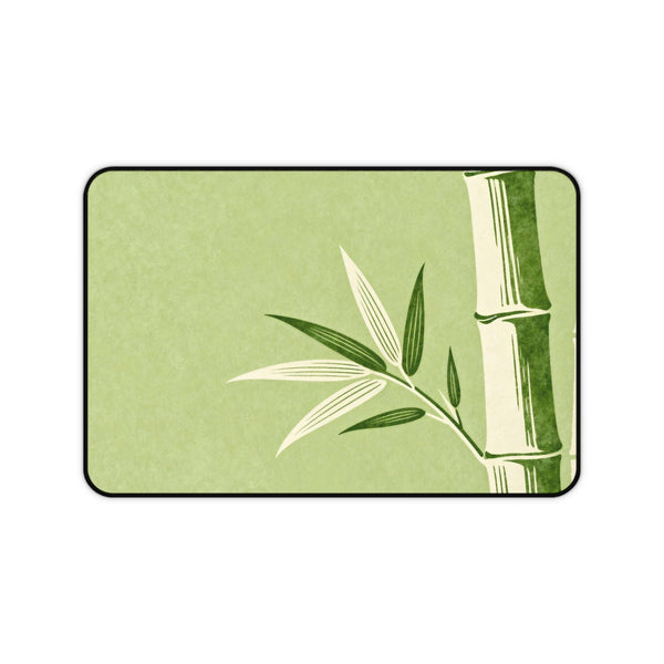 Japanese Bamboo Desk Mat With Minimalist Theme
