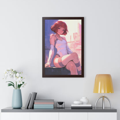 Shining Future - Anime Framed Poster