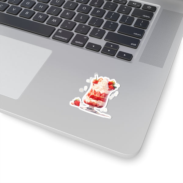 Strawberry Bunny Parfait - Cute Anime Sticker