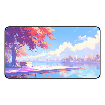 Autumn's Arrival - Fall Anime Desk Mat