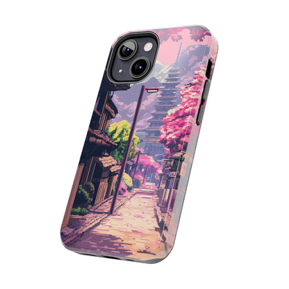 Temple Street - Anime Cherry Blossom Phone Case