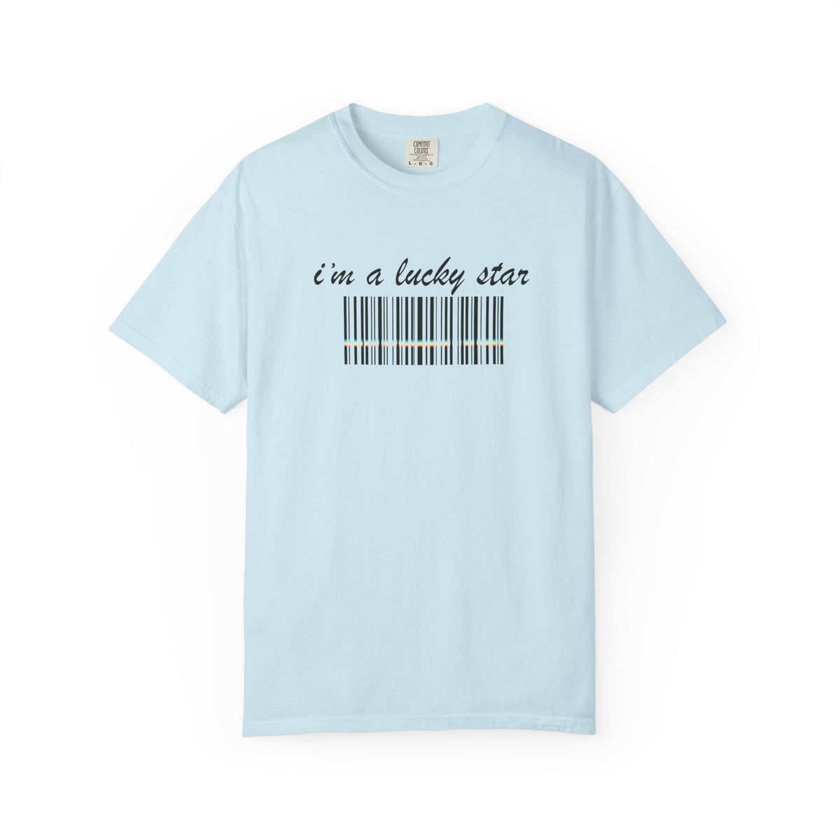 I'm a Lucky Star - Graphic Barcode T-Shirt