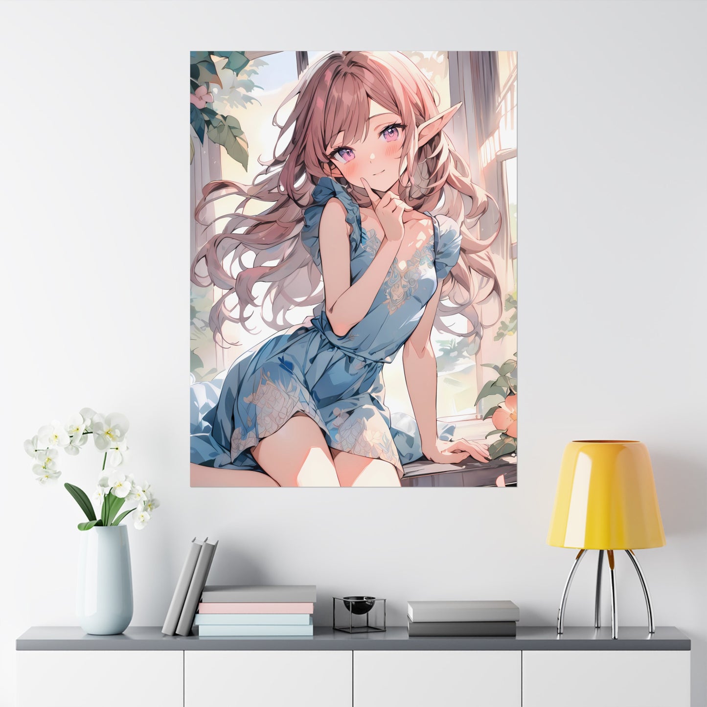 New Beginnings - Cute Fantasy Anime Poster